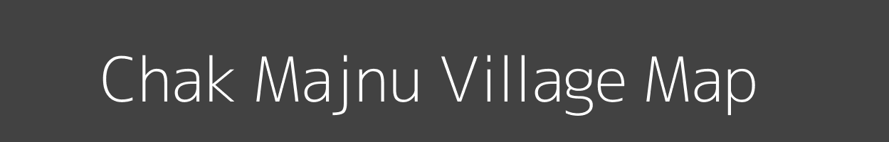 Map of Chak Majnu Village in Uttar Pradesh Image