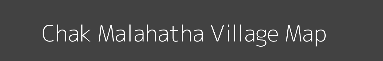 Map of Chak Malahatha Village in Uttar Pradesh Image