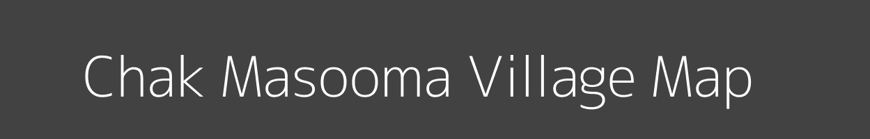 Map of Chak Masooma Village in Uttar Pradesh Image