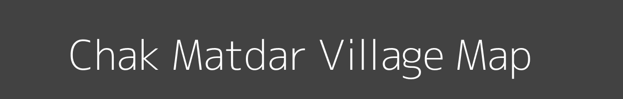 Map of Chak Matdar Village in Uttar Pradesh Image