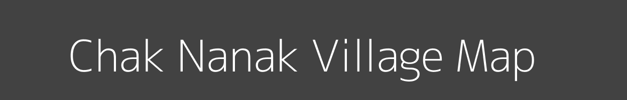 Map of Chak Nanak Village in Jammu and Kashmir Image
