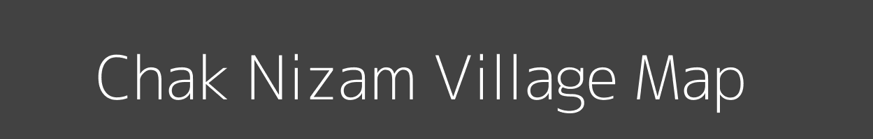 Map of Chak Nizam Village in Uttar Pradesh Image