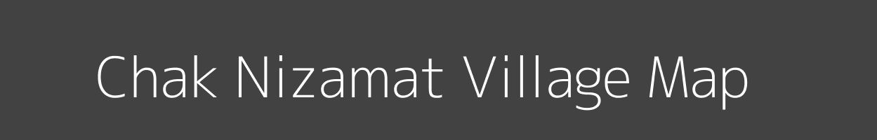 Map of Chak Nizamat Village in Bihar Image