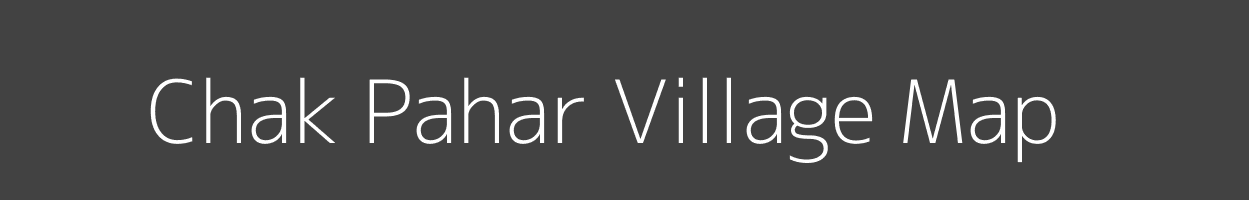 Map of Chak Pahar Village in Bihar Image
