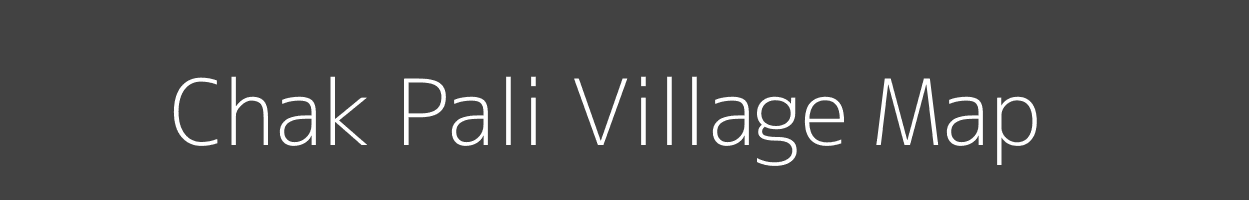 Map of Chak Pali Village in Uttar Pradesh Image