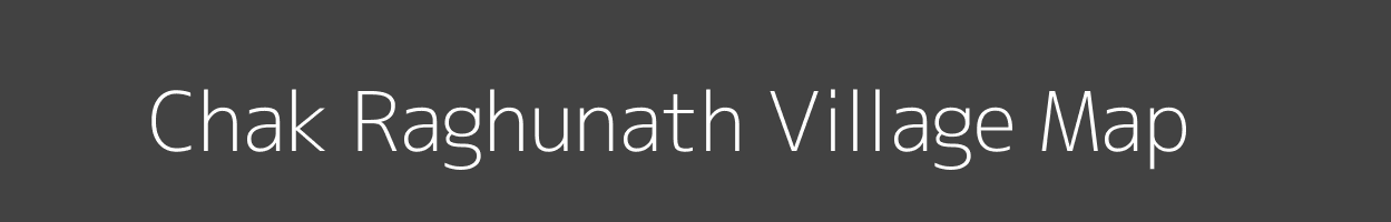 Map of Chak Raghunath Village in Uttar Pradesh Image