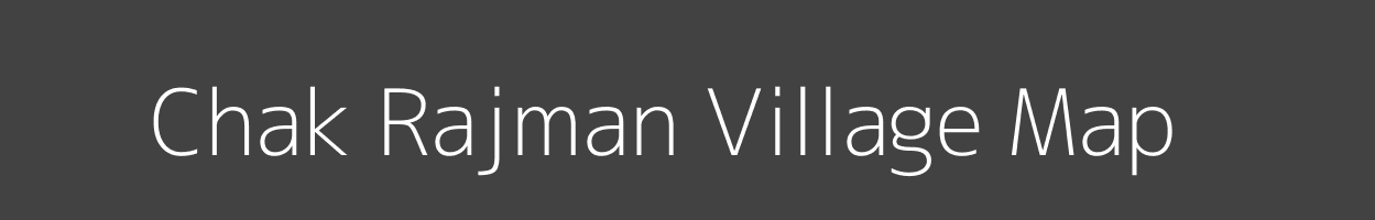 Map of Chak Rajman Village in Uttar Pradesh Image