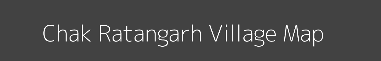 Map of Chak Ratangarh Village in Rajasthan Image