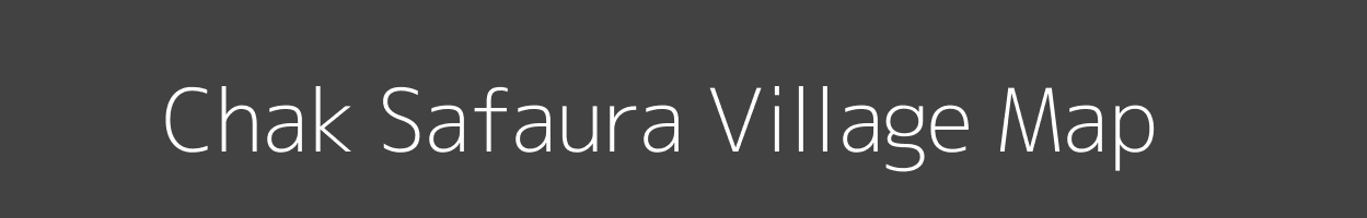 Map of Chak Safaura Village in Uttar Pradesh Image