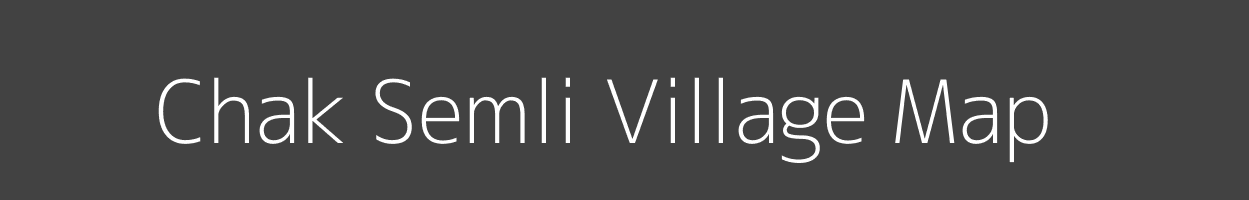 Map of Chak Semli Village in Rajasthan Image