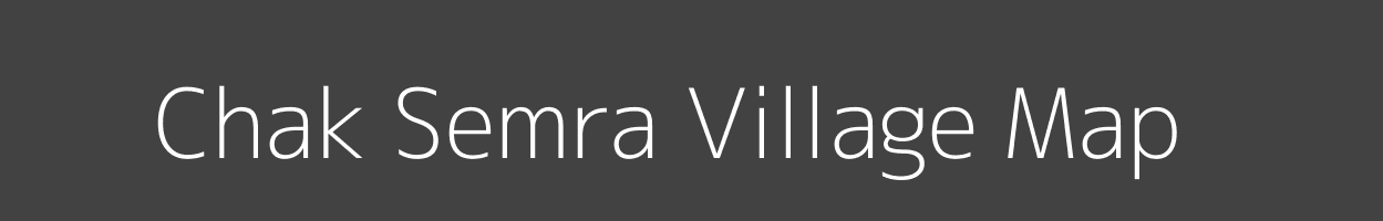 Map of Chak Semra Village in Uttar Pradesh Image