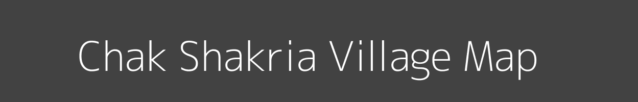 Map of Chak Shakria Village in Uttar Pradesh Image