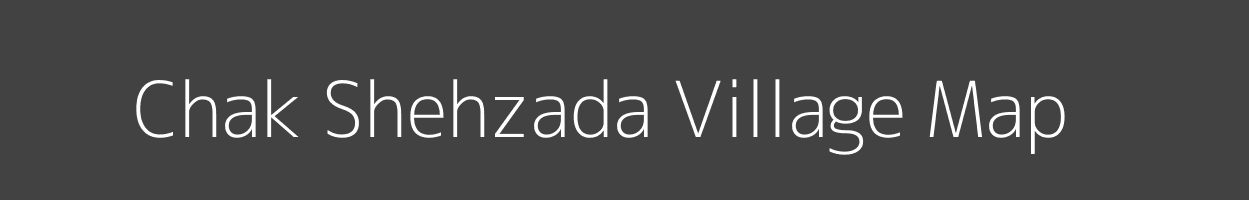 Map of Chak Shehzada Village in Jammu and Kashmir Image