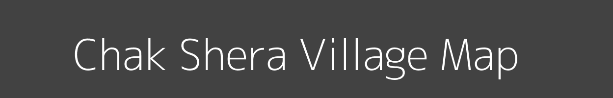 Map of Chak Shera Village in Jammu and Kashmir Image