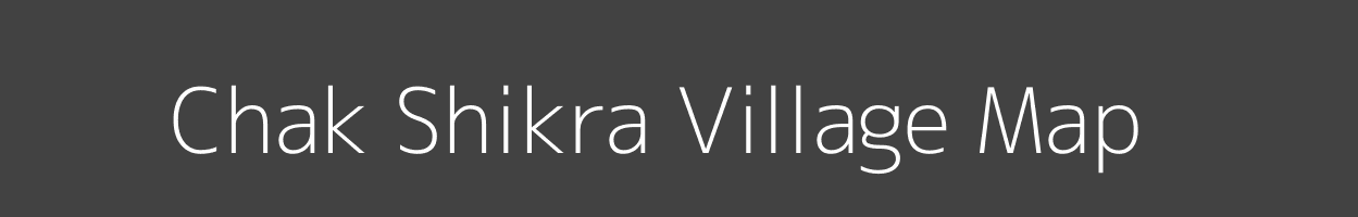 Map of Chak Shikra Village in Uttar Pradesh Image