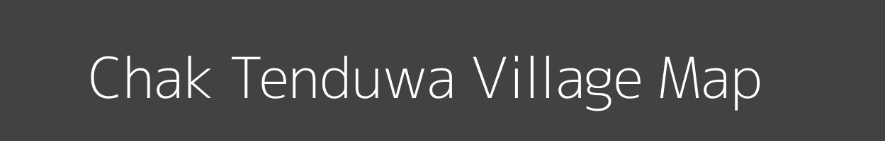 Map of Chak Tenduwa Village in Uttar Pradesh Image