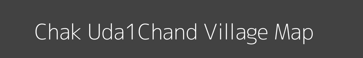 Map of Chak Uda1Chand Village in Uttar Pradesh Image