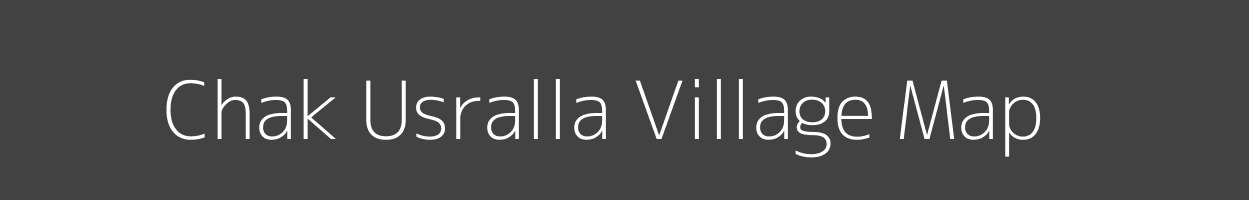 Map of Chak Usralla Village in Uttar Pradesh Image