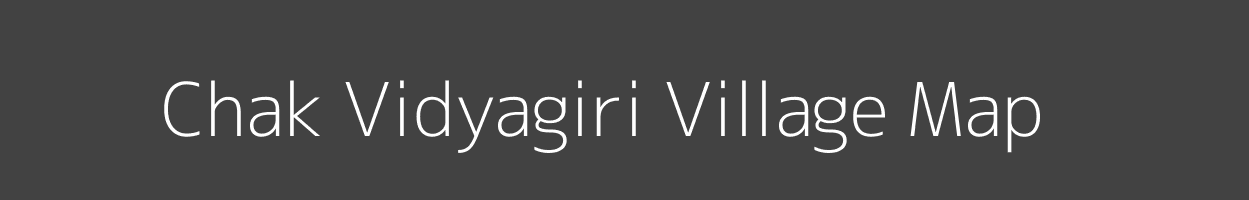 Map of Chak Vidyagiri Village in Uttar Pradesh Image