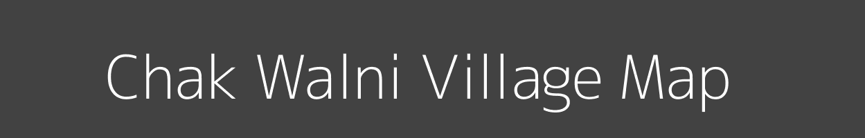 Map of Chak Walni Village in Maharashtra Image