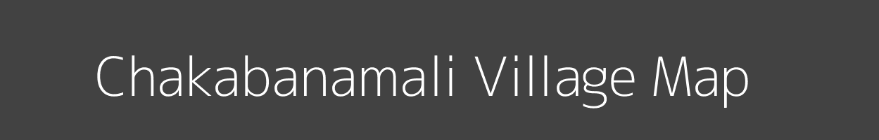 Map of Chakabanamali Village in Odisha Image