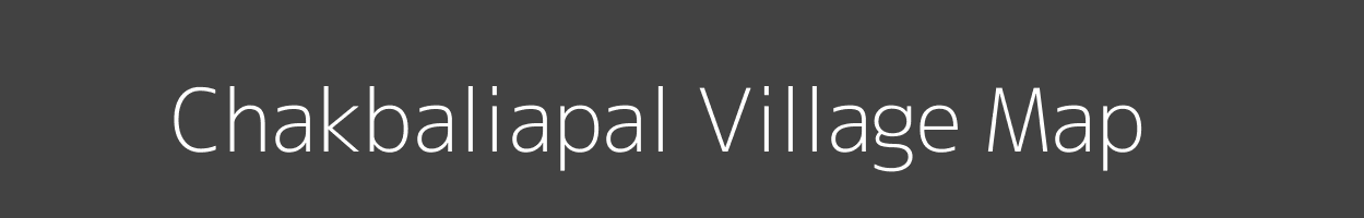 Map of Chakbaliapal Village in Odisha Image