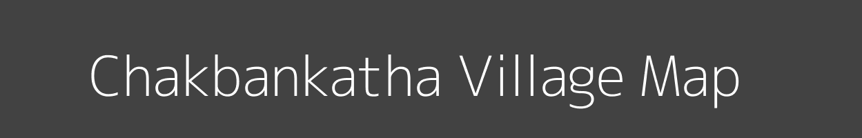 Map of Chakbankatha Village in Uttar Pradesh Image