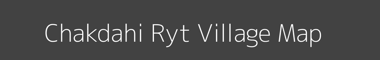 Map of Chakdahi Ryt Village in Madhya Pradesh Image