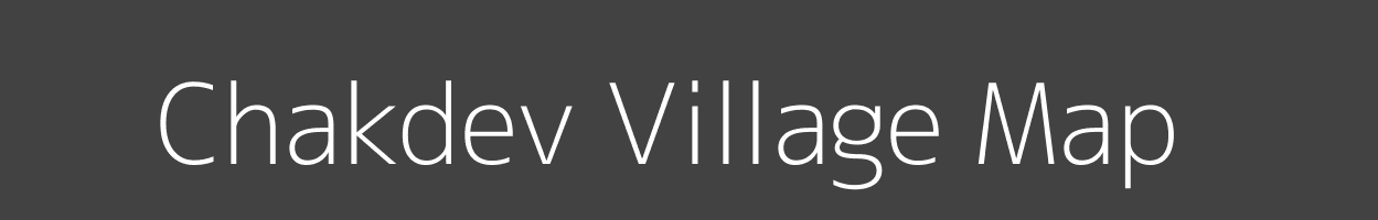 Map of Chakdev Village in Maharashtra Image