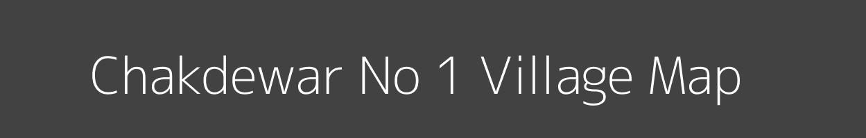 Map of Chakdewar No 1 Village in Rajasthan Image