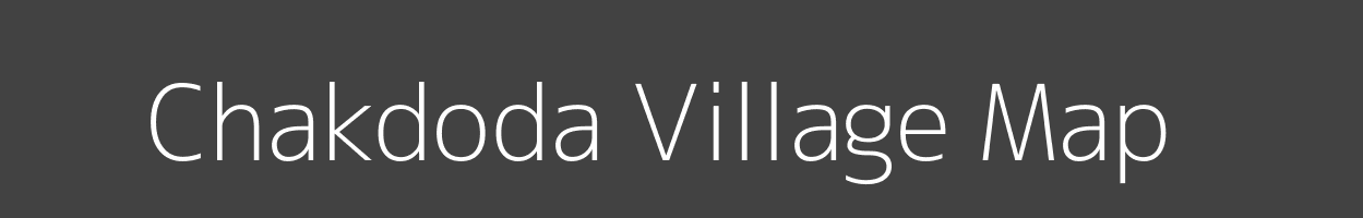 Map of Chakdoda Village in Uttar Pradesh Image