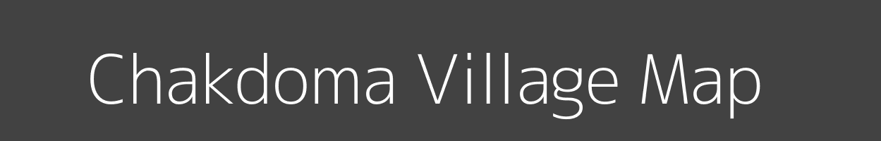 Map of Chakdoma Village in Uttar Pradesh Image