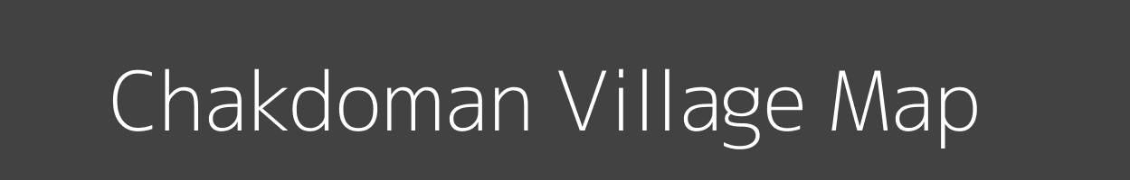 Map of Chakdoman Village in Uttar Pradesh Image