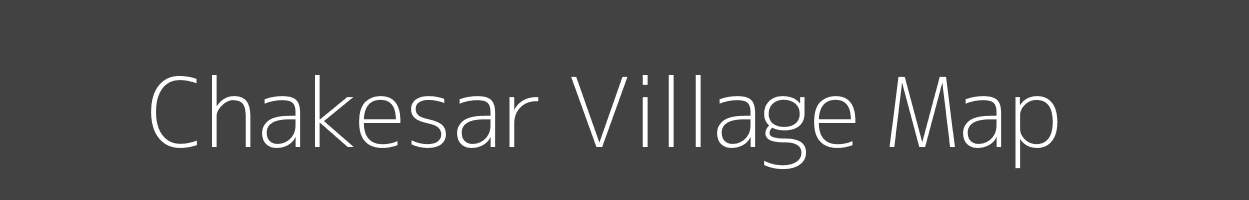 Map of Chakesar Village in Uttar Pradesh Image