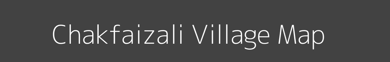 Map of Chakfaizali Village in Uttar Pradesh Image