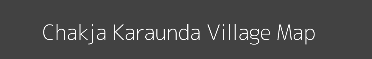 Map of Chakja Karaunda Village in Uttar Pradesh Image