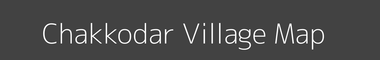 Map of Chakkodar Village in Uttar Pradesh Image