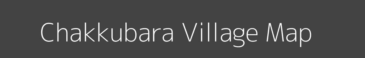 Map of Chakkubara Village in Uttar Pradesh Image