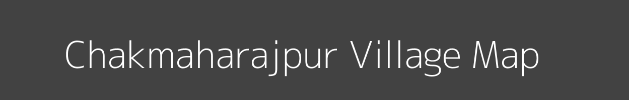 Map of Chakmaharajpur Village in Madhya Pradesh Image