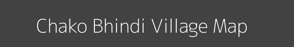 Map of Chako Bhindi Village in Bihar Image