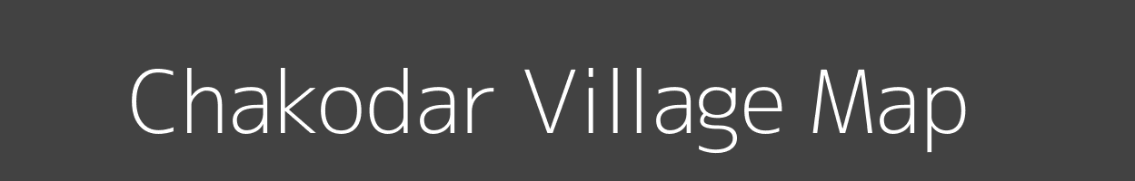 Map of Chakodar Village in Uttar Pradesh Image