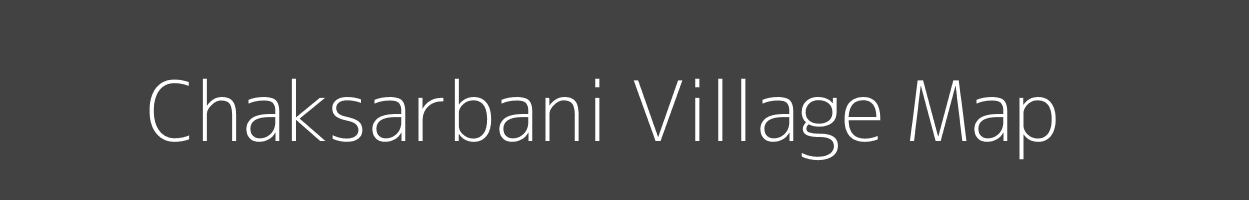 Map of Chaksarbani Village in Odisha Image