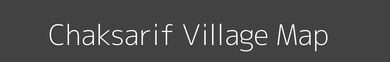 Map of Chaksarif Village in Uttar Pradesh Image