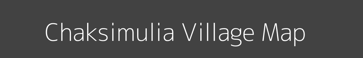 Map of Chaksimulia Village in West Bengal Image