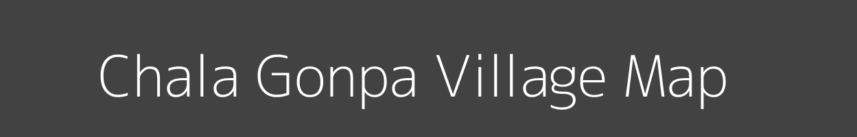 Map of Chala Gonpa Village in Arunachal Pradesh Image