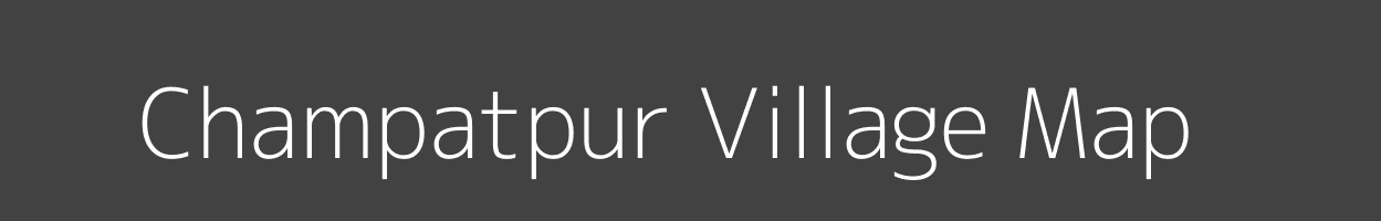 Map of Champatpur Village in Madhya Pradesh Image