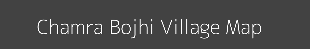 Map of Chamra Bojhi Village in Uttar Pradesh Image