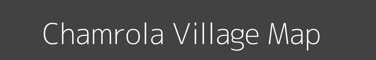 Map of Chamrola Village in Uttar Pradesh Image