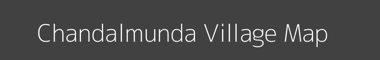 Map of Chandalmunda Village in Odisha Image