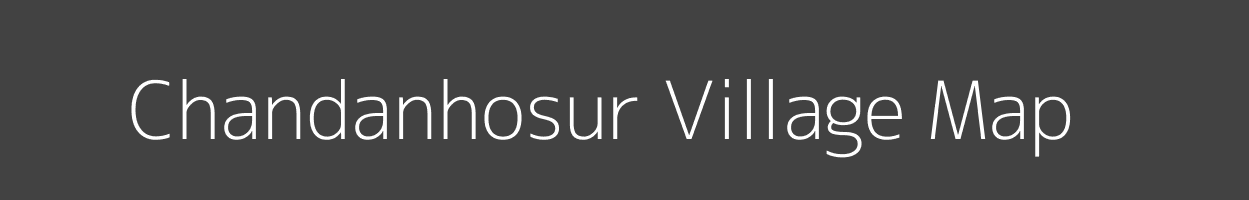 Map of Chandanhosur Village in Karnataka Image